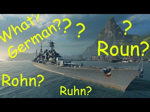 [WoWs | English ] How to pronounce German Cruisers in.... German!