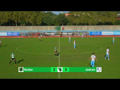 RUDAR vs JADRAN POREČ 2:3 (3. kolo, Treća HNL - Zapad 21/22)
