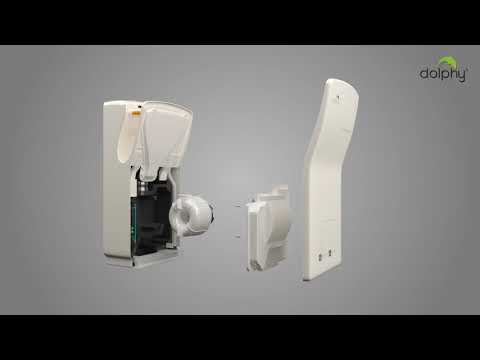 Dolphy white jet hand dryer, 220v ~ 240v,50 / 60 hz, 104 m/s