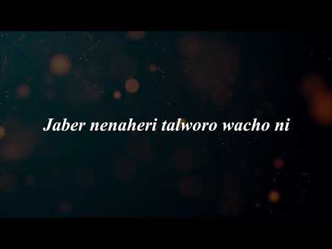 OKOTH JARAPOGI - SINGO EN GOWI - LYRICS VIDEO