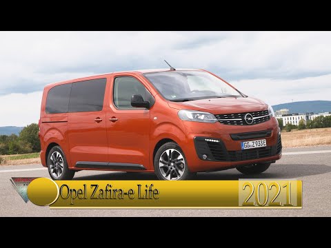 2021 Opel Zafira-e Life Electric  Interior, Exterior Driving All New