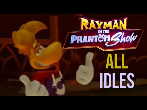 Every Rayman Idle Animation in Rayman In The Phantom Show
