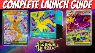 Pokemon Ascended Heroes Launch Guide! What To Expect!