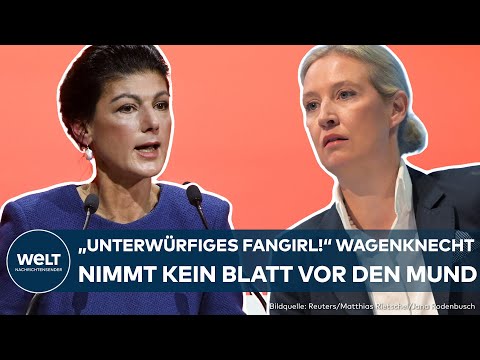BSW-PARTEITAG: "Unterwürfiges Fangirl" Sahra Wagenknecht schießt scharf gegen Alice Weidel