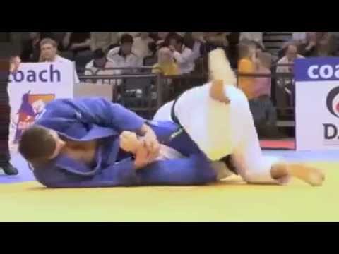 JUDO 2010 Grand Prix Dusseldorf: Robert Krawczyk (POL) - Aljaz Sedej (SLO)