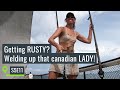 The battle of owning an old steel sailboat. Rust busting and welding on SV Joana - UNTIE THE LINES