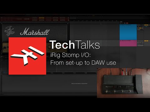 IK Tech Talks Live Jun 9th @ 4PM (ET) -  iRig Stomp I/O: From set-up to DAW use #IKCreator