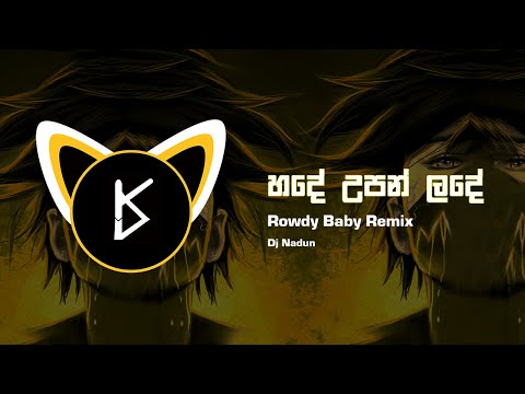 Hade Upan Lande (හදේ උපන් ලදේ) Rowdy Baby ReMix @Nadun_Jay_Official  |  Visualizer By King Viz