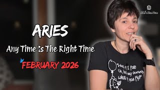 Download lagu ARIES ♈︎ FEBRUARY 2026 - 'Any Time is The Right Time' [MONTHLY Reading] mp3