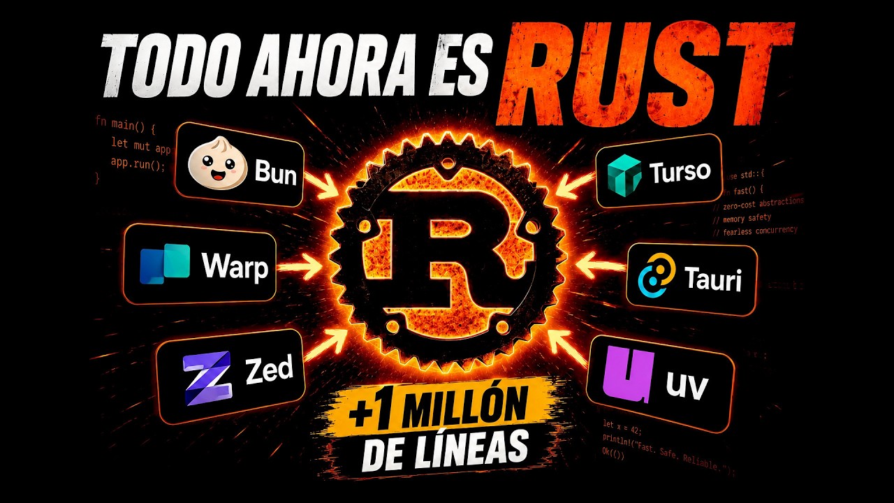 Rust Está Devorando Todo: La Reescritura de Bun lo Cambia Todo