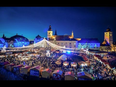 Targul de Craciun din Sibiu 2017  🎅🎄  || Incredible Romania