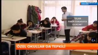 Özel Okullar'dan dershane Kapatmaya Büyük Tepki