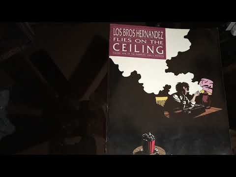 LOVE & ROCKETS THE HERNANDEZ BROTHERS: "FLIES ON THE CEILING" JAIME HERNANDEZ 1988-89