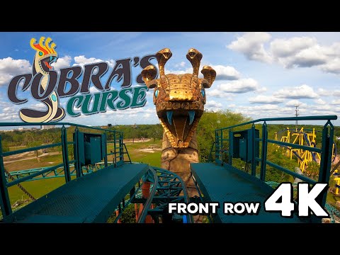 Front row point of view footage of Cobra's Curse