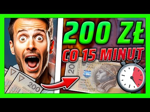 JAK ZARABIAĆ 200 ZŁ CO 15 MINUT? ZARABIANIE PRZEZ INTERNET – PRACA W MŁODYM WIEKU 💲💲