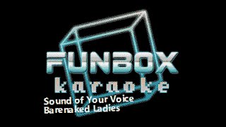 Barenaked Ladies - Sound of Your Voice (Funbox Karaoke, 2006)