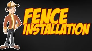 preview picture of video 'Fence Installation Made Easy'