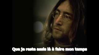 John Lennon - Watching the wheels VOSTFR