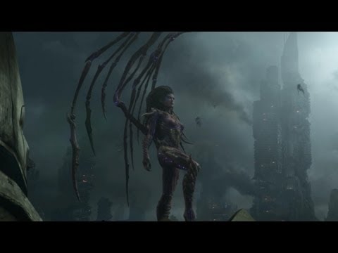 Starcraft II : Heart of the Swarm -  the new opening cinematic (English version)