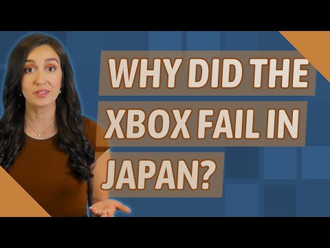 Why did the Xbox fail in Japan?