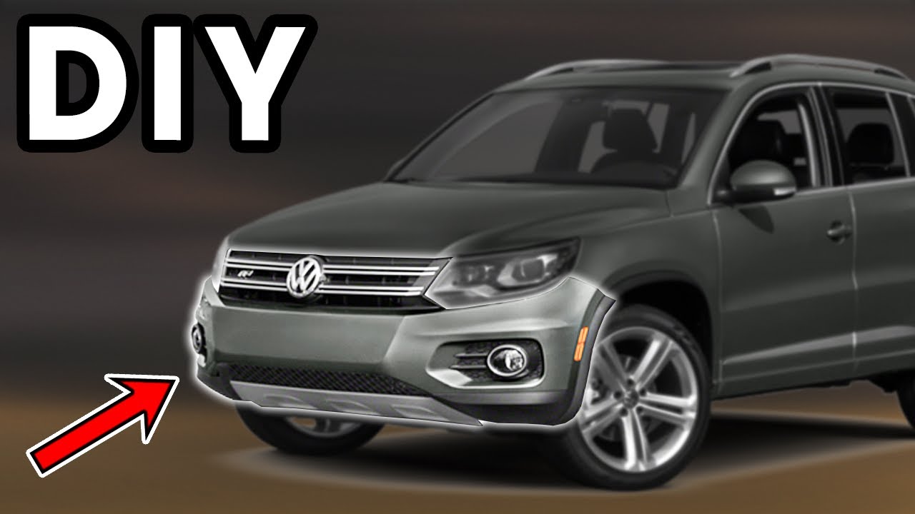 DIY 2009-2017 Volkswagen Tiguan Front Bumper Removal | How To Remove Volkswagen Tiguan Front Bumper