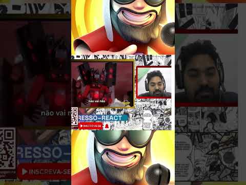 REACT Titan Speakerman (Skibidi Toilet) Vs. Mussa - Batalha de Rap PART2 #shrots #mussoumano