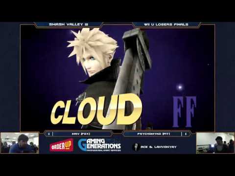Smash Valley III Wii U Singles Loser's Finals - PsychoMyko vs Mav