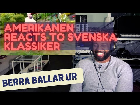 Amerikanen Reacts to Viral Svenska Klassiker: Berra ballar ur!
