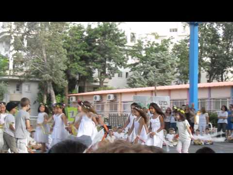 romy dancing in shavuot ceremony