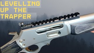 Installing Skinner Pic Rail with Peep Sight on a Marlin 1895 Trapper .45-70