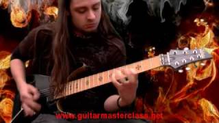 Attila Voros - GMC instructional video - intro riff of Termination Proclamation by Nevermore