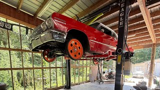 1963 Impala Engine & Transmission Removal pt2