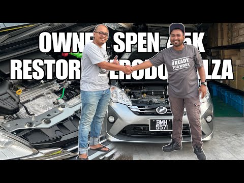 Thumbnail for Owner habiskan 45k untuk Siap perodua alza di restore by Perodua