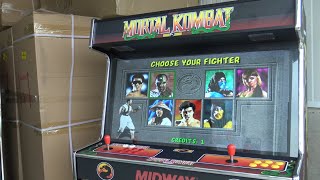 Mortal Kombat Arcade Cabinet 42inch Massive Machine / No Arcade1up @CustomArcades