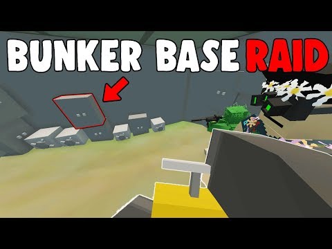 HE LOGGED IN WHILE WE WERE RAIDING HIM! 😱 - Unturned High Loot Base Raid