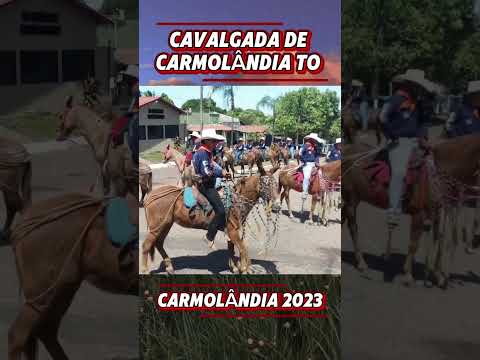 Cavalgada de Carmolândia Tocantins 2023