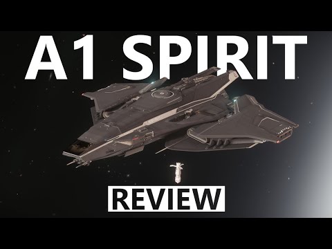 Star Citizen 4.0.2 - 10 Minutes More or Less Ship Review - Crusader A1 SPIRIT