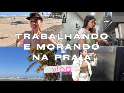 Um dia de trabalho comigo morando na praia - Vendendo na Shopee e Mercado Livre