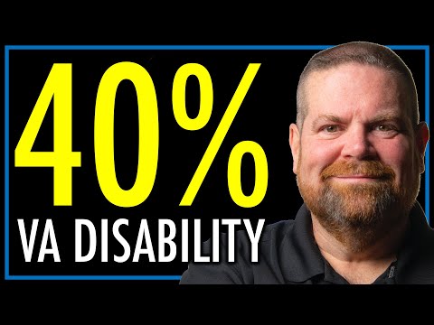 Veterans Benefits at 40% Disability | VA Service-Connected Disability | theSITREP