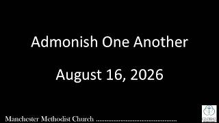 Sunday Service 8/16/2026