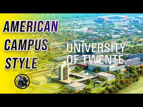 BEST UNIVERSITY CAMPUS in EUROPE? University of Twente - The Netherlands