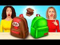 Chocolate Vs Real Food Challenge | Chocolate Food Cooking Challenge by X-Challenge