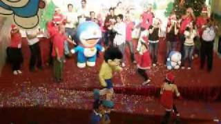 Doraemon at Ipoh Parade - Christmas show - Pt. 3