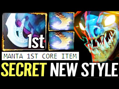 🔥 NEW STYLE Slark Manta 1st Core Item — 350Agi Secret MATUMBAMAN WTF Imba Carry Dota 2 Pro