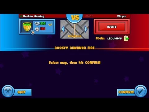 Balloons TD Battles Boosty Bananza With Fire!