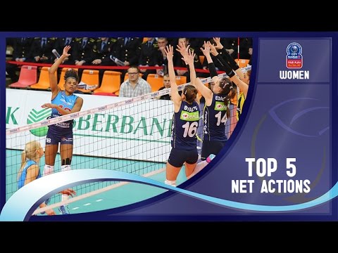 Stars in Motion Episode 10 - Top 5 Net Actions - 2016 CEV DenizBank Volleyball Champions League W