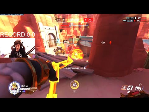 Super Rank 10 Roadhog vs Jay3 Hanzo! [ Overwatch Season 32 Top 500 ]