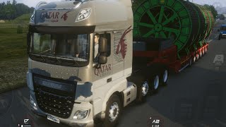 Cable Reels Delivery From Frankfurt to Stuttgart: Truckers of Europe 3, Mobile GamePlay