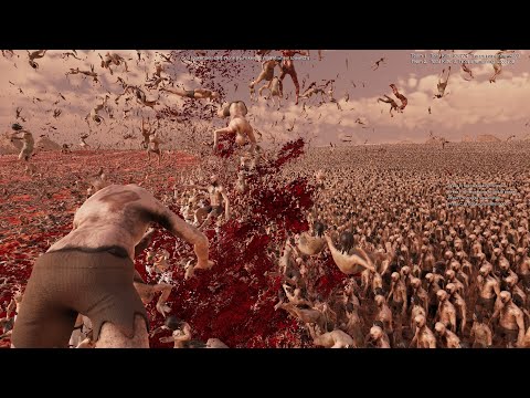 5,000 Chuck Norris vs 3 Million Zombies Ultimate Epic Battle Simulator 2