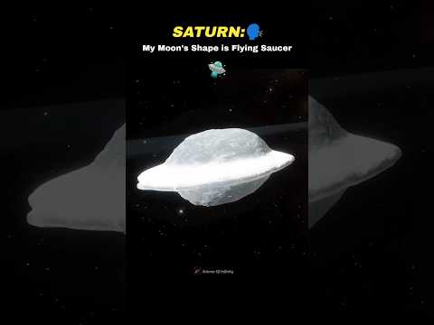 Earth vs Mars vs Saturn Moon 🛸🥔 #Earth #Saturn #Mars #Moon #ScienceOfInfinity #Shorts